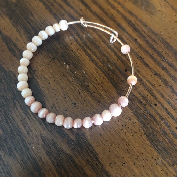 Beaded Adjustable Bangle - Picture 2 of 2